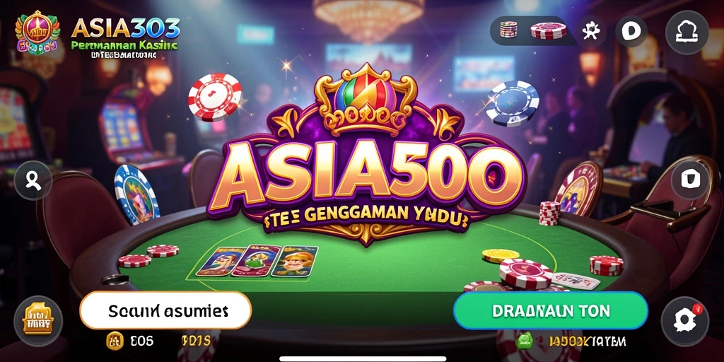 Tampilan gameplay kasino yang menarik dan interaktif di ASIA303.