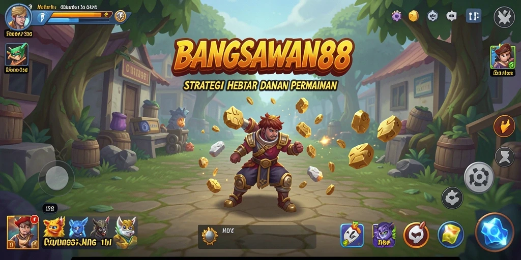 Tampilan menegangkan dalam pertempuran strategis BANGSAWAN88.