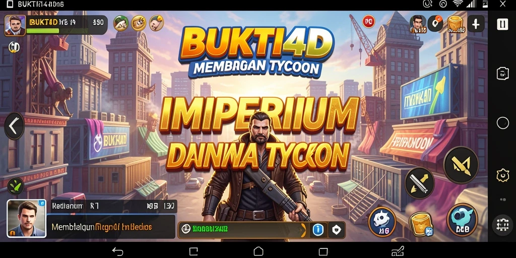 Tampilan gameplay BUKTI4D yang mendebarkan dan penuh strategi Tycoon.