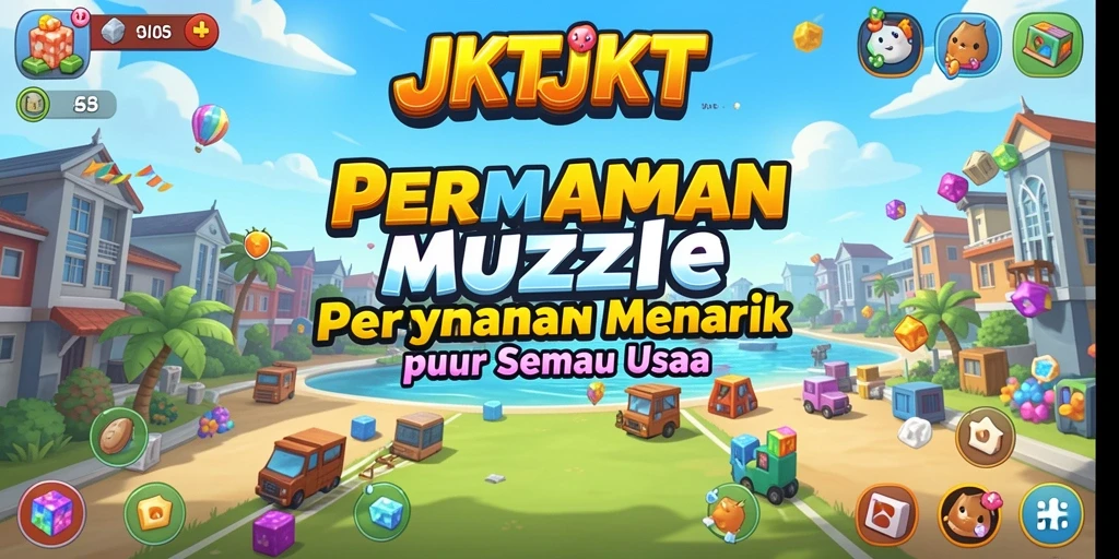 Tampilan gameplay JKTJKT yang seru dan menantang.