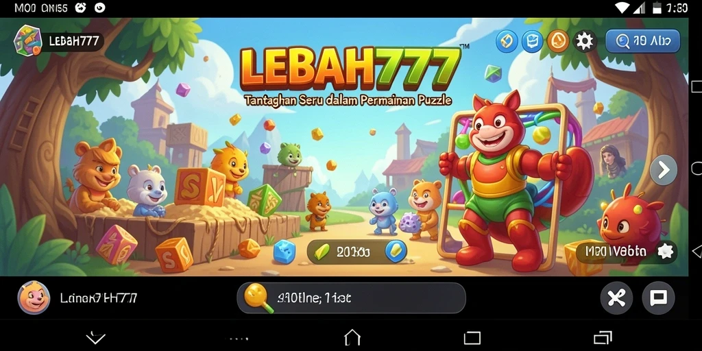 Tampilan gameplay LEBAH777 yang menarik dan menantang.