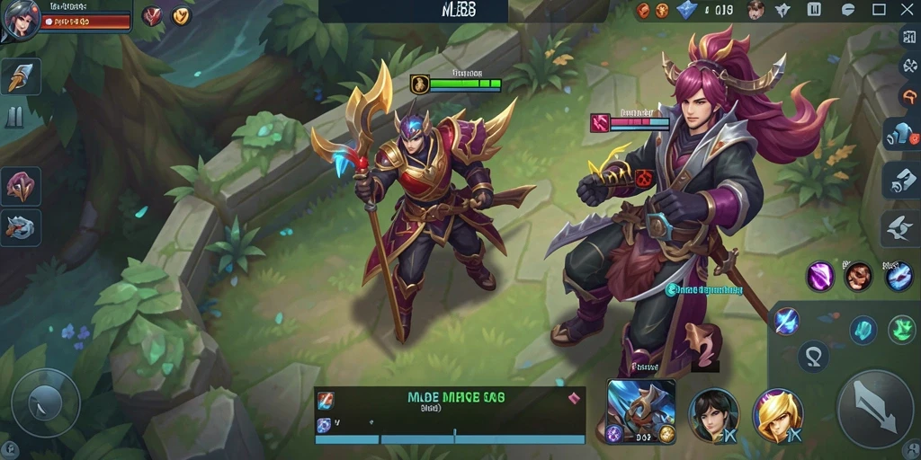 Gameplay MLBB8 yang menarik dan penuh warna.